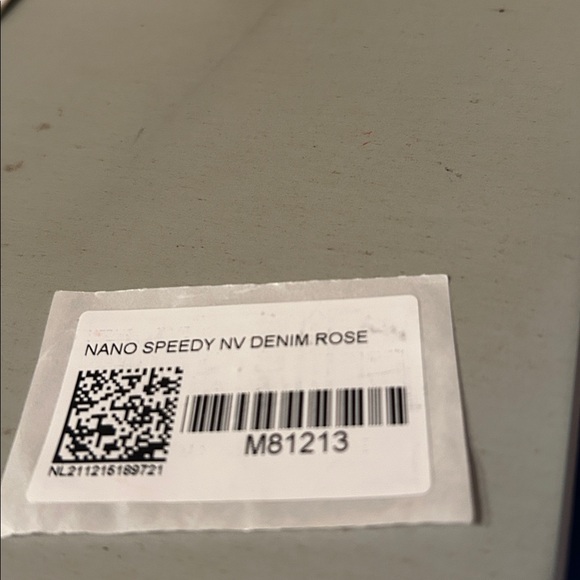 *NEW* Louis Vuitton Rose Pink Denim Nano Speedy - Picture 12 of 16
